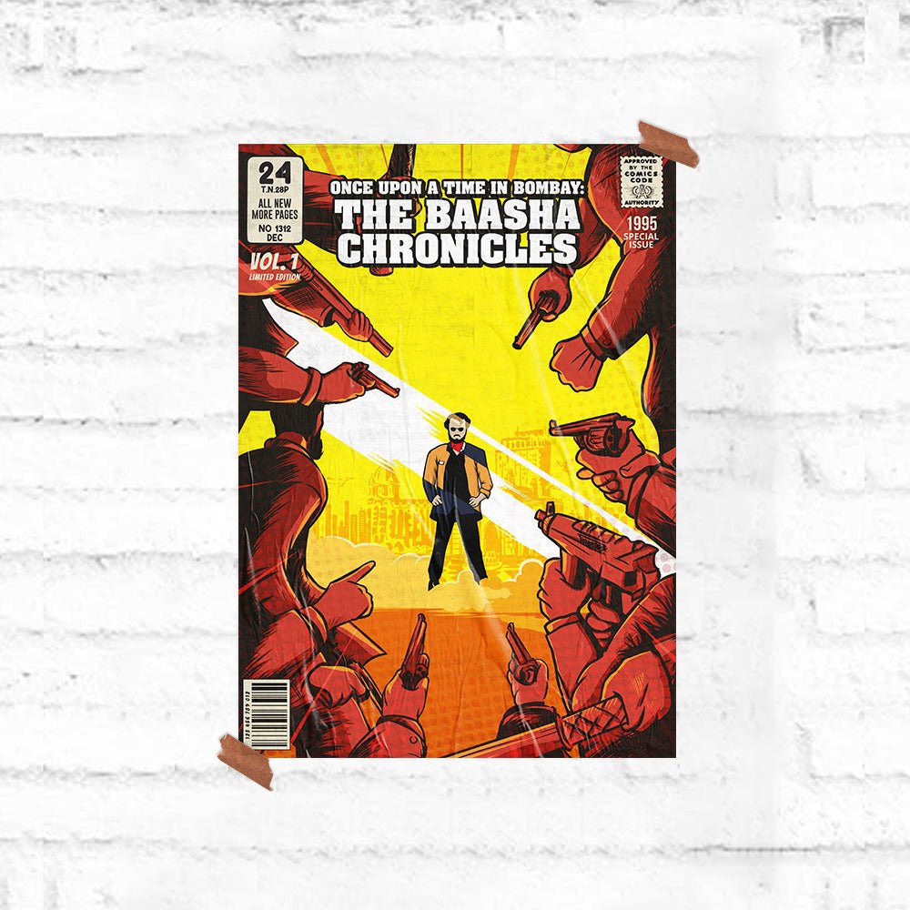 The Baasha Chronicles Poster - Fully Filmy - MadrascartFully Filmy
