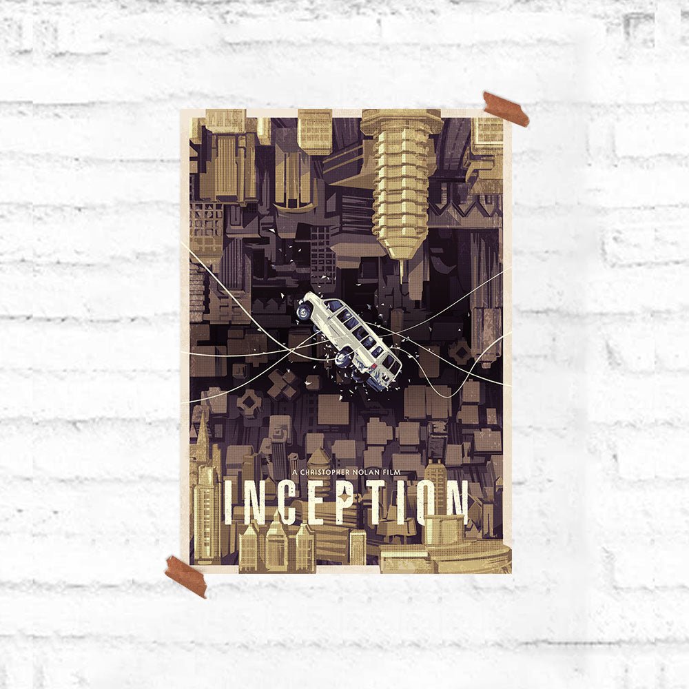 Kick Inception The Kick - Inception Tribute Poster - Fully Filmy – Madrascart