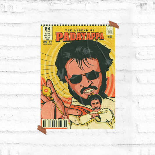 The Legend of Padayappa Poster - Fully Filmy - MadrascartFully Filmy