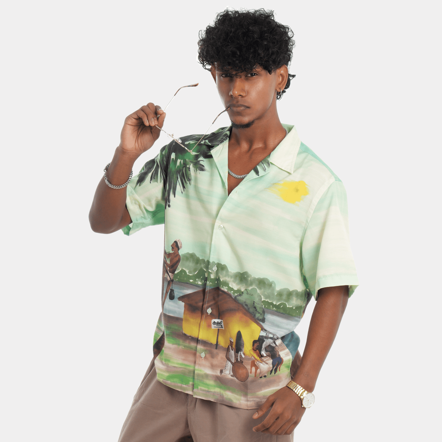 Toddy Tales Men's Shirt - Fully Filmy - MadrascartFully Filmy
