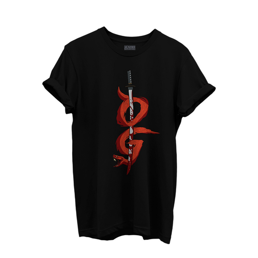 OG Katana T-Shirt | OG Official Merchandise - Fully Filmy