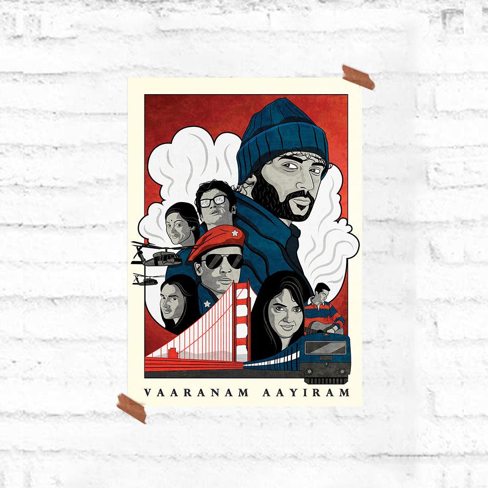 Vaaranam Aayiram Tribute Poster - Fully Filmy - MadrascartFully Filmy