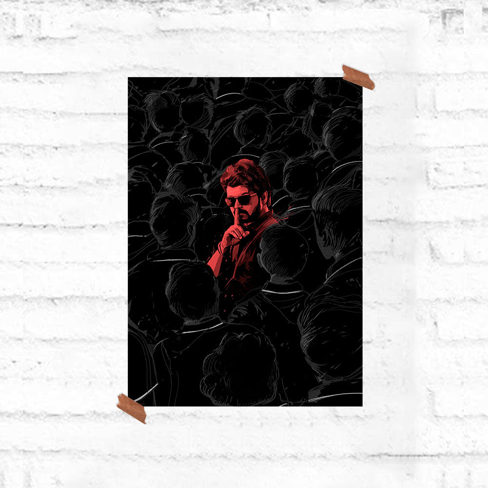 Vaathi Hush Poster - Fully Filmy - MadrascartFully Filmy
