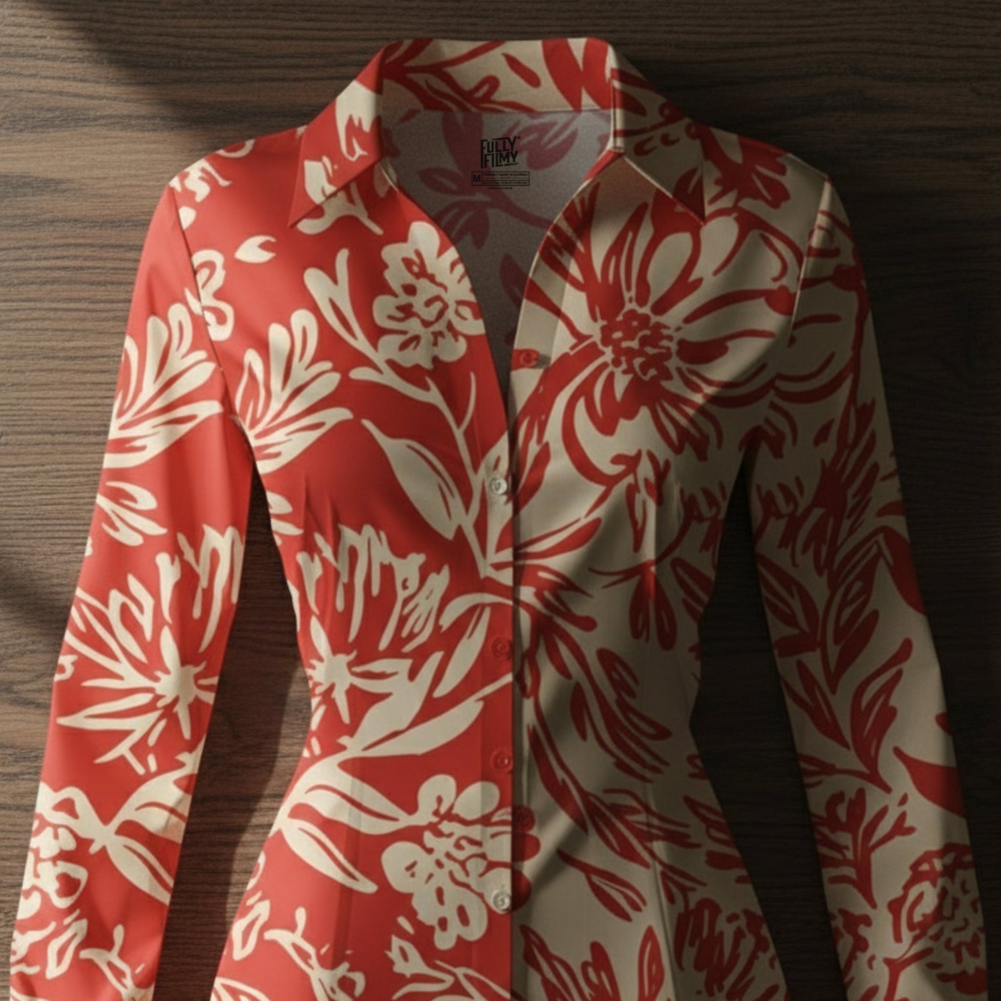 Warm Bloom Women's Shirt - Fully Filmy - MadrascartFully Filmy