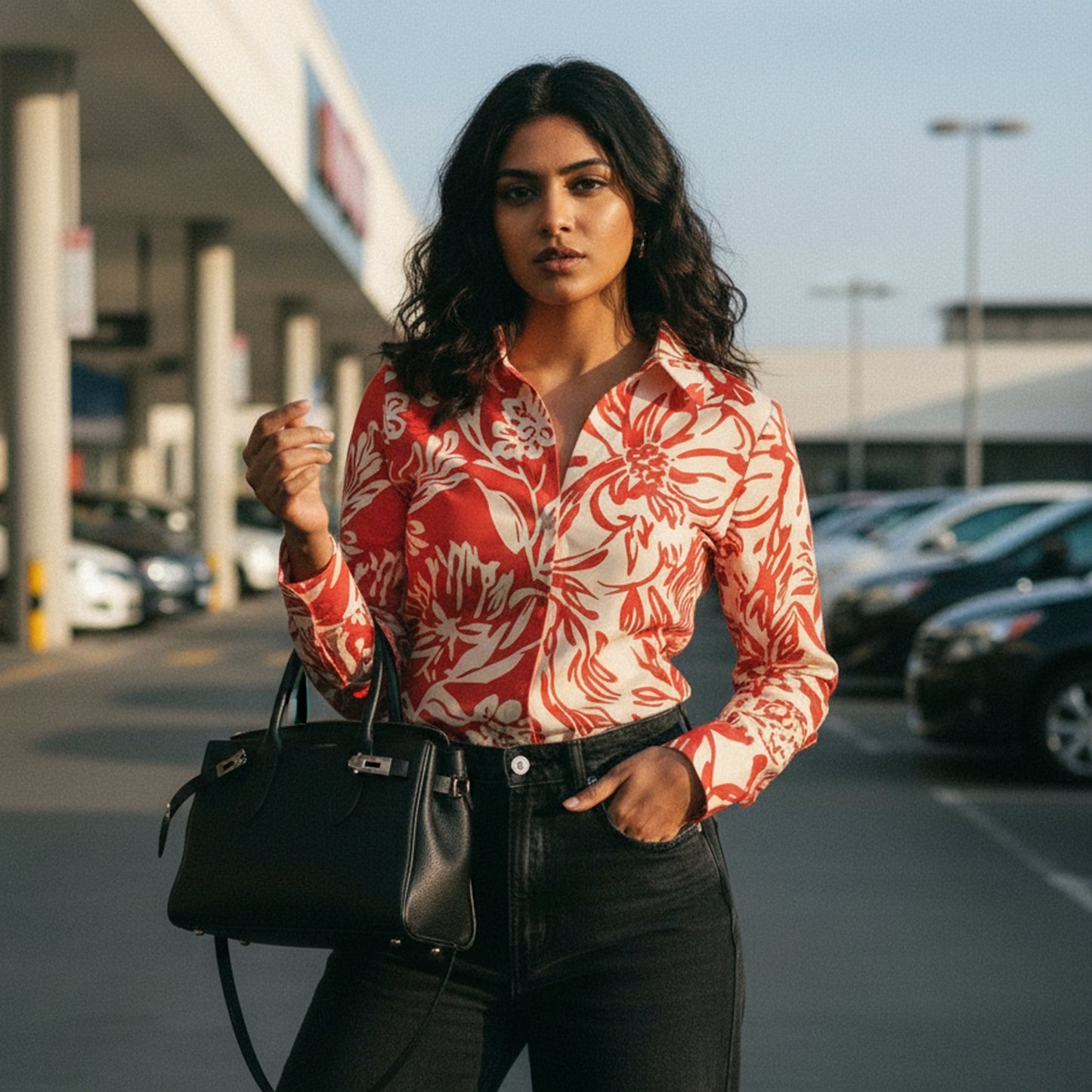 Warm Bloom Women's Shirt - Fully Filmy - MadrascartFully Filmy