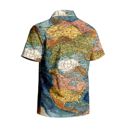 Around the World Men's Shirt - Fully Filmy