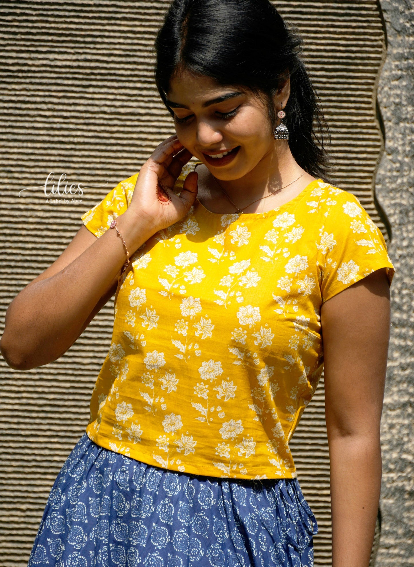 Sun Tide Skirt - Lilies