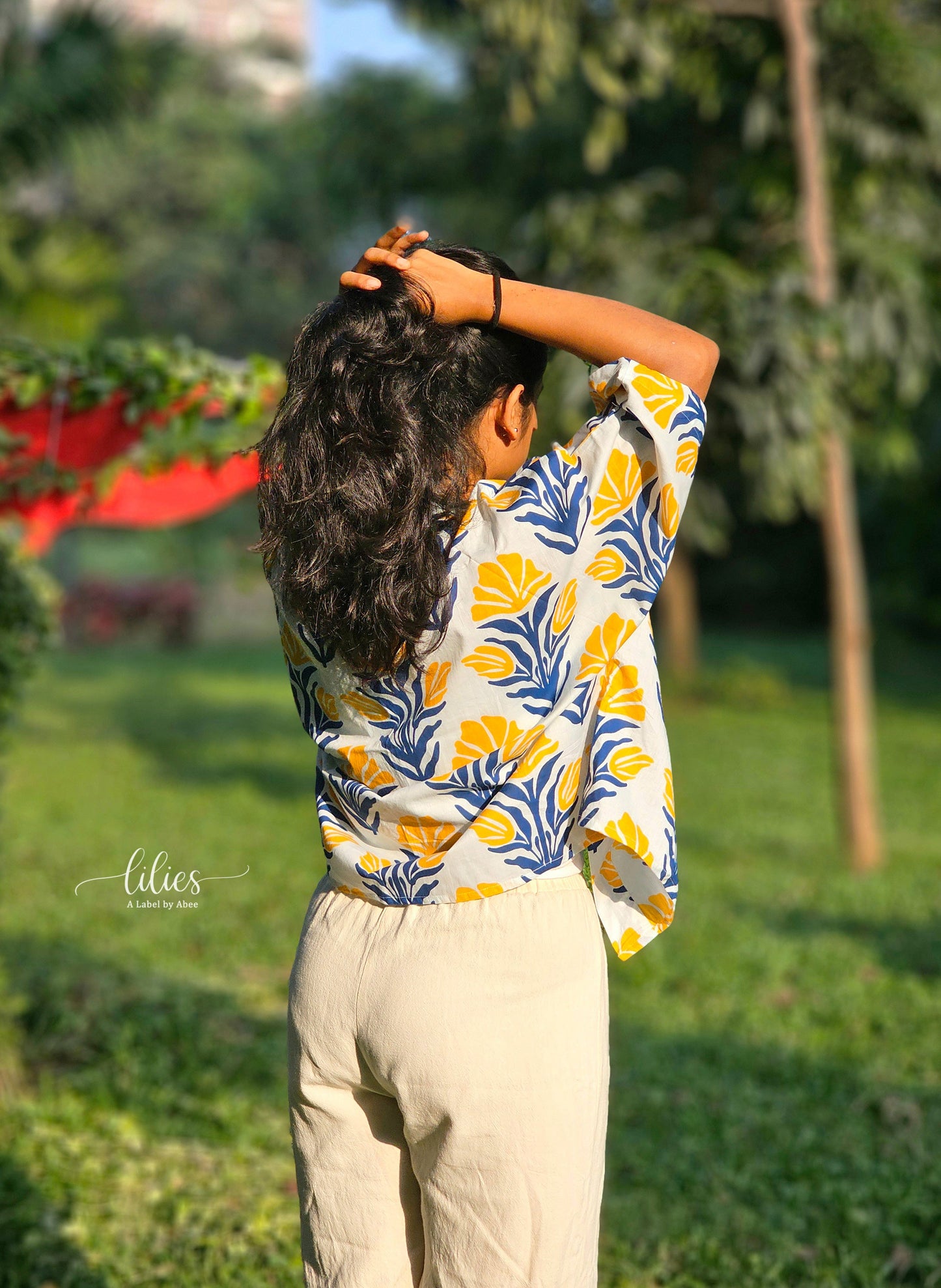 Aurora Bloom Kimono Coat - Lilies